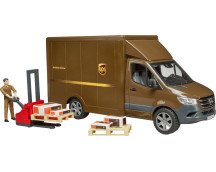 MB Sprinter UPS incl. chauffeur en toebehoren MB Sprinter UPS incl. chauffeur en toebehoren