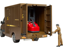 MB Sprinter UPS incl. chauffeur en toebehoren MB Sprinter UPS incl. chauffeur en toebehoren