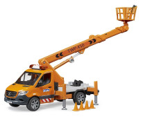 MB Sprinter hoogwerker met licht en geluid