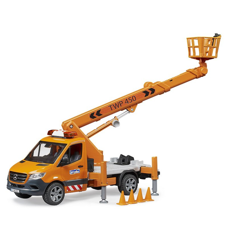 MB Sprinter hoogwerker met licht en geluid MB Sprinter hoogwerker met licht en geluid