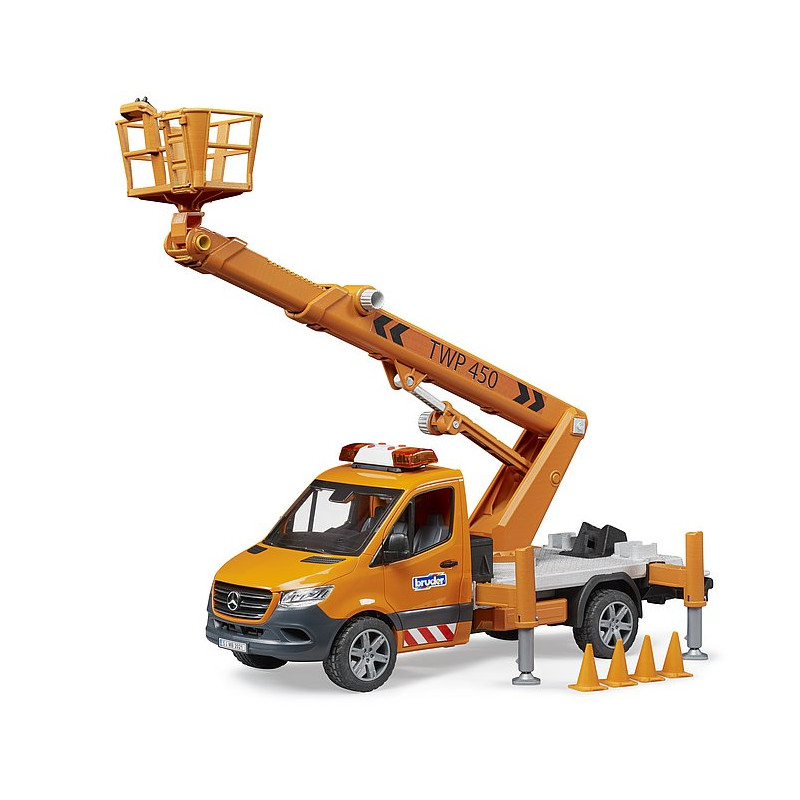 MB Sprinter hoogwerker met licht en geluid MB Sprinter hoogwerker met licht en geluid