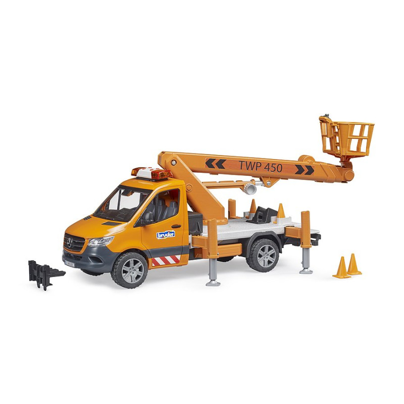 MB Sprinter hoogwerker met licht en geluid MB Sprinter hoogwerker met licht en geluid