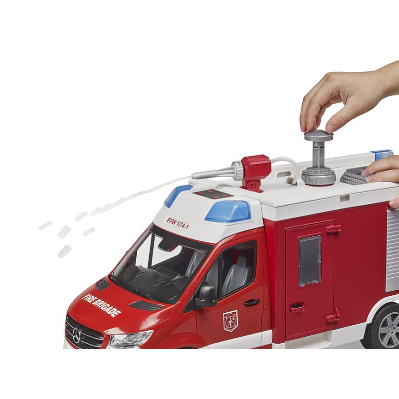 MB Sprinter brandweerwagen met licht en geluid MB Sprinter brandweerwagen met licht en geluid