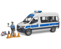 MB Sprinter politiehulpvoertuig met politieagent