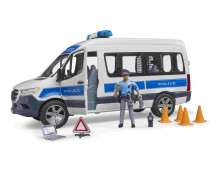 MB Sprinter politiehulpvoertuig met politieagent