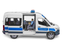 MB Sprinter politiehulpvoertuig met politieagent