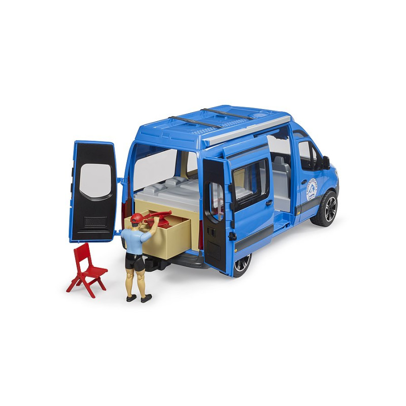 MB Sprinter camper met chauffeur