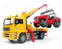 Takelauto met jeep