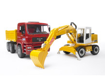 MAN TGA kiepauto's m.graafmachine