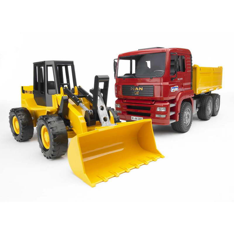 MAN TGA kiepauto met shovel MAN TGA kiepauto met shovel