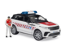 Range Rover ambulancewagen met figuur