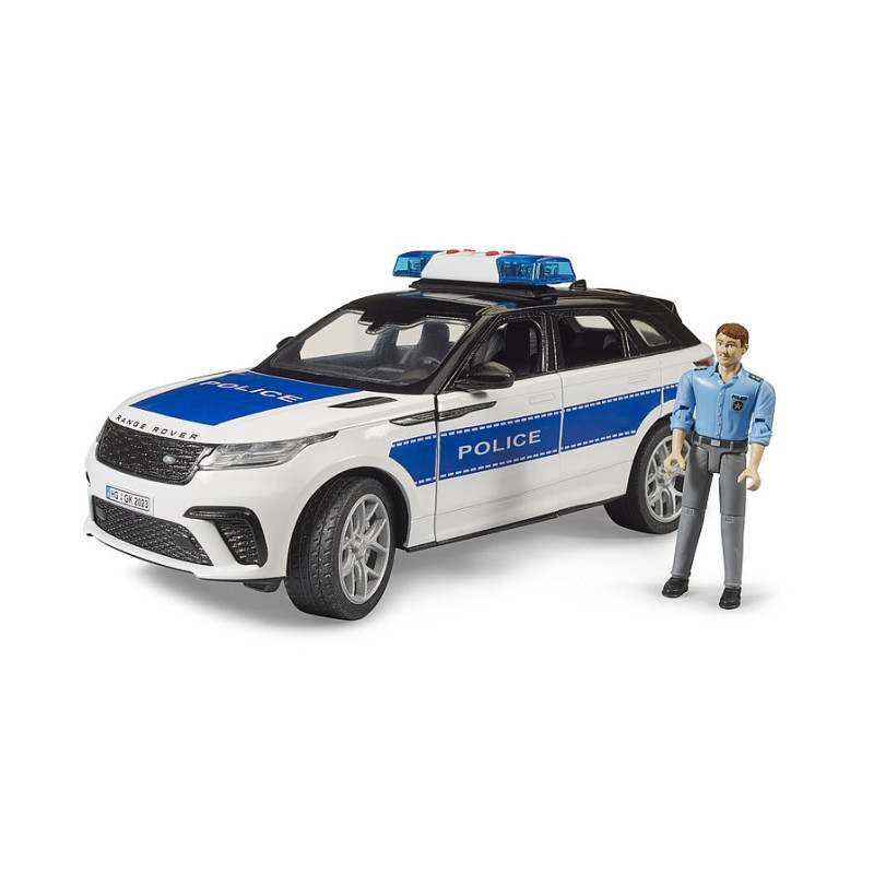 Range Rover Velar politiewagen met figuur Range Rover Velar politiewagen met figuur