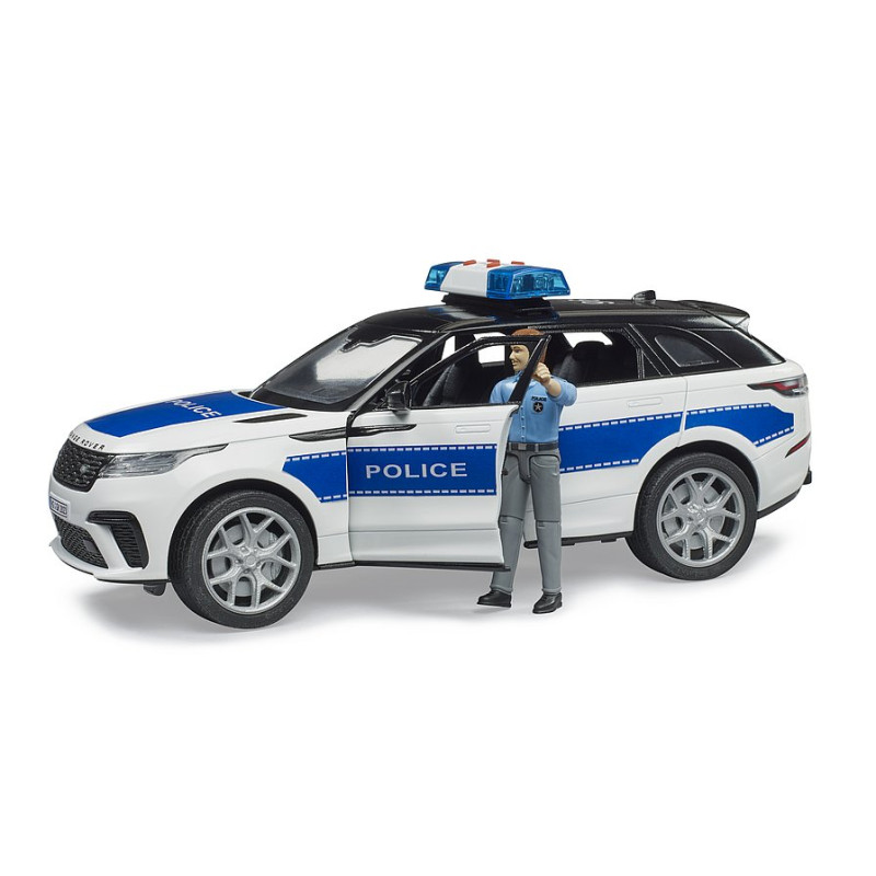 Range Rover Velar politiewagen met figuur Range Rover Velar politiewagen met figuur