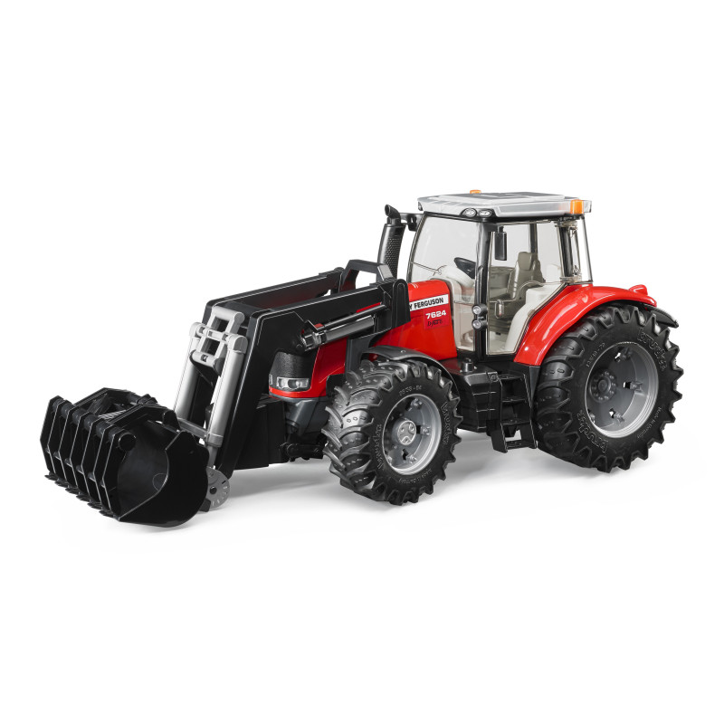 Massey Ferguson 7600 met voorlader