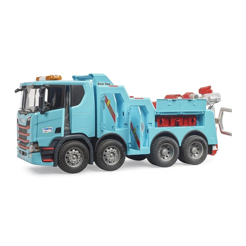 Scania Super 560R bergings- en sleepwagen met licht en geluid
Scania Super 560R bergings- en sleepwagen met licht en geluid