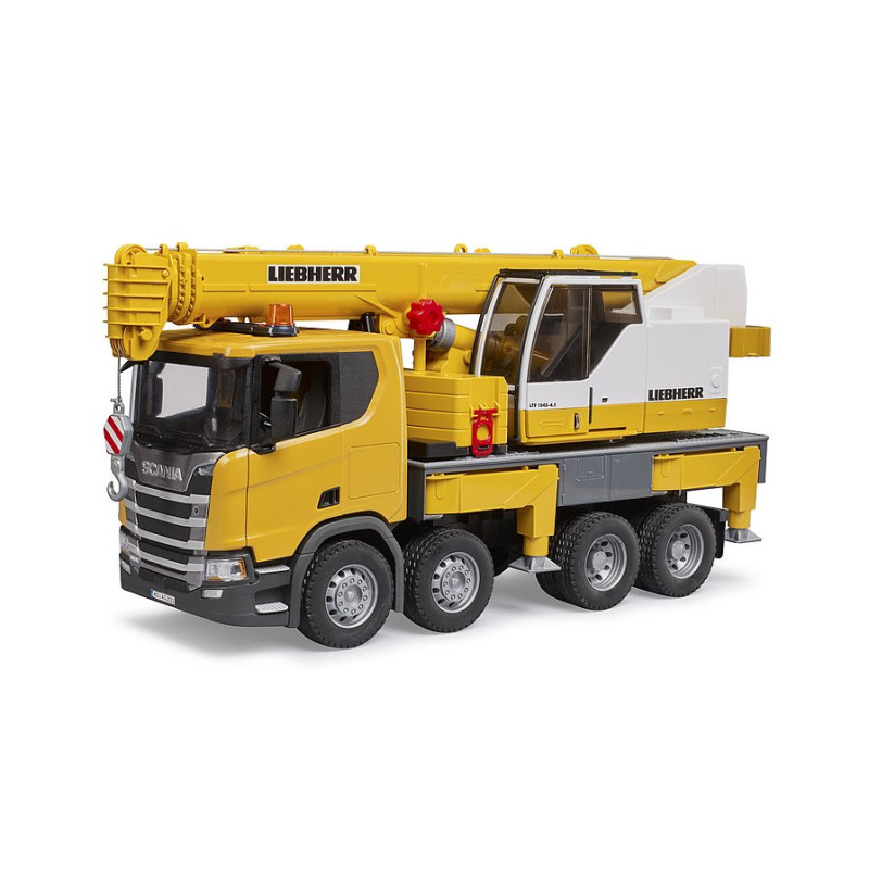 Scania Super 560R Liebherr kraanwagen met licht en geluid Scania Super 560R Liebherr kraanwagen met licht en geluid