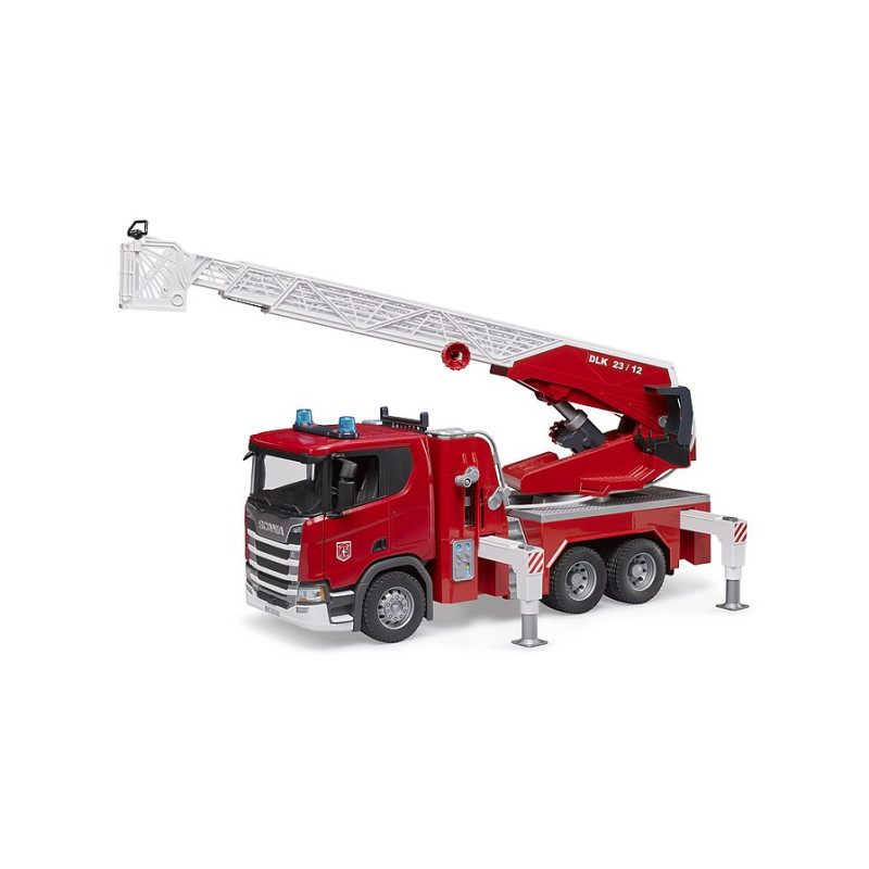 Scania Super 560R brandweerwagen met uitschuifbare ladder Scania Super 560R brandweerwagen met uitschuifbare ladder