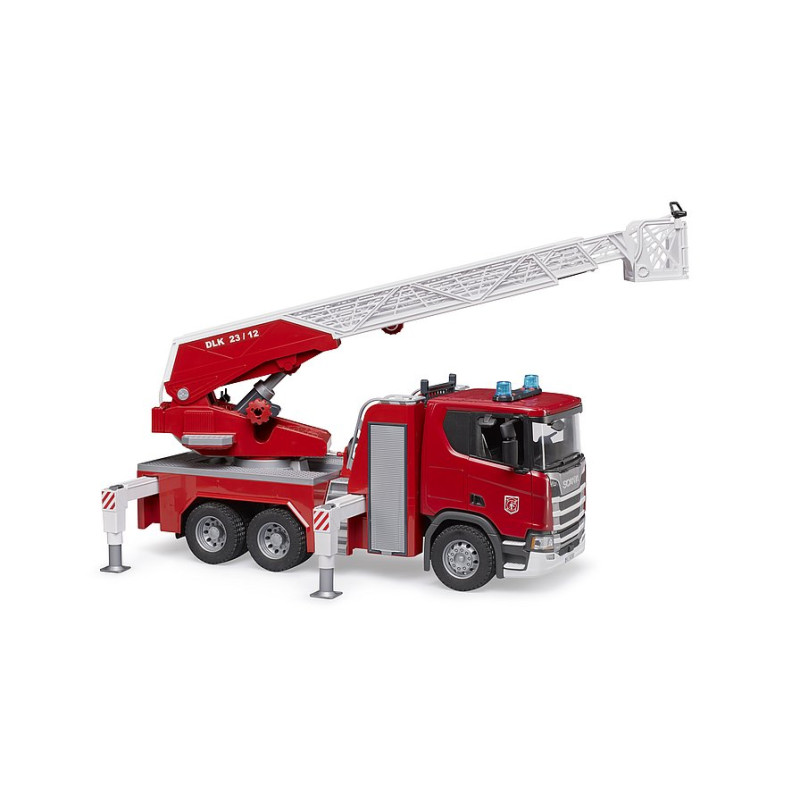 Scania Super 560R brandweerwagen met uitschuifbare ladder Scania Super 560R brandweerwagen met uitschuifbare ladder