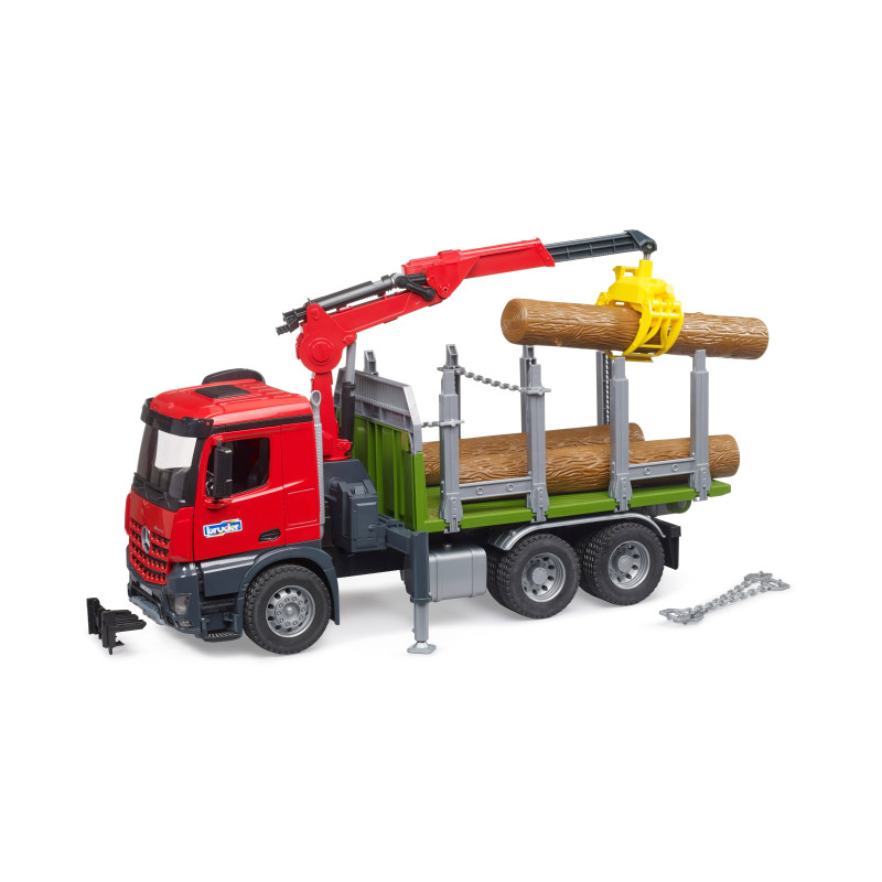 MB Arocs houtvrachtwagen LKW met laadkraan en grijper MB Arocs houtvrachtwagen LKW met laadkraan en grijper