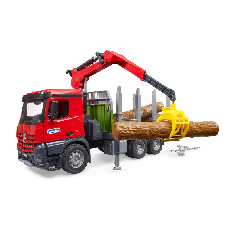 MB Arocs houtvrachtwagen LKW met laadkraan en grijper MB Arocs houtvrachtwagen LKW met laadkraan en grijper