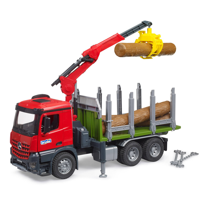 MB Arocs houtvrachtwagen LKW met laadkraan en grijper MB Arocs houtvrachtwagen LKW met laadkraan en grijper