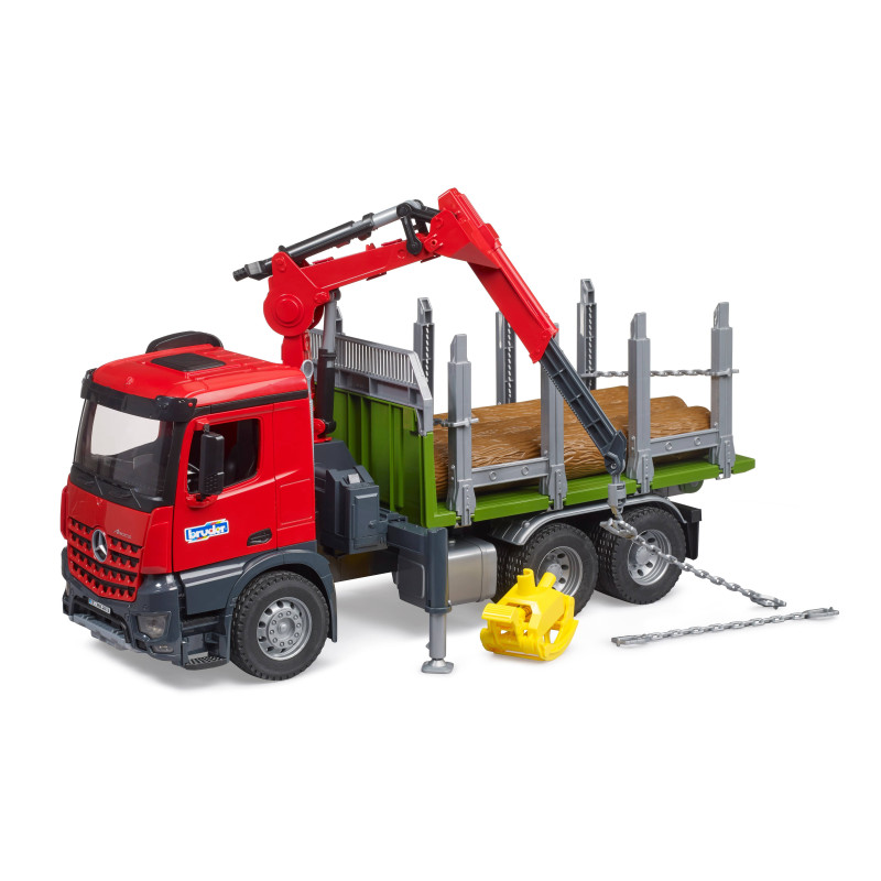 MB Arocs houtvrachtwagen LKW met laadkraan en grijper MB Arocs houtvrachtwagen LKW met laadkraan en grijper