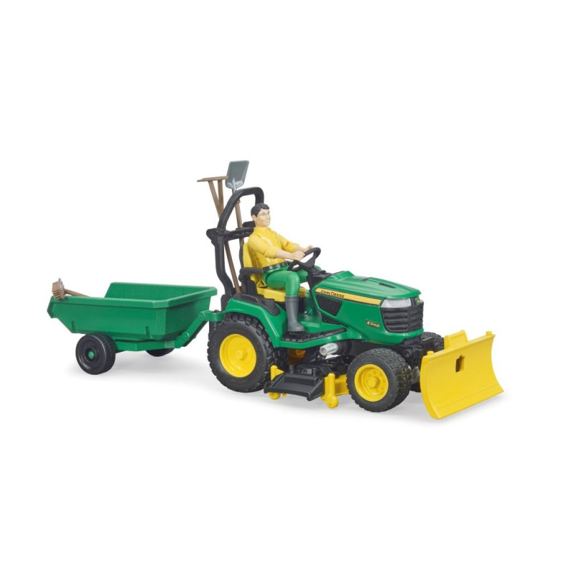 BWorld John Deere zitmaaier met accessoires BWorld John Deere zitmaaier met accessoires