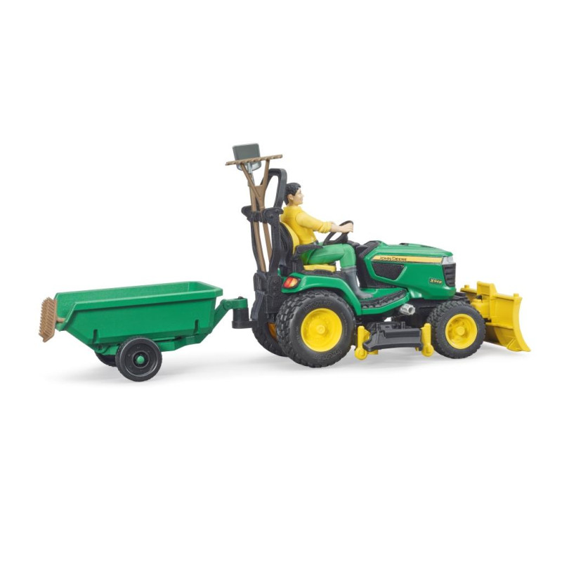 BWorld John Deere zitmaaier met accessoires BWorld John Deere zitmaaier met accessoires
