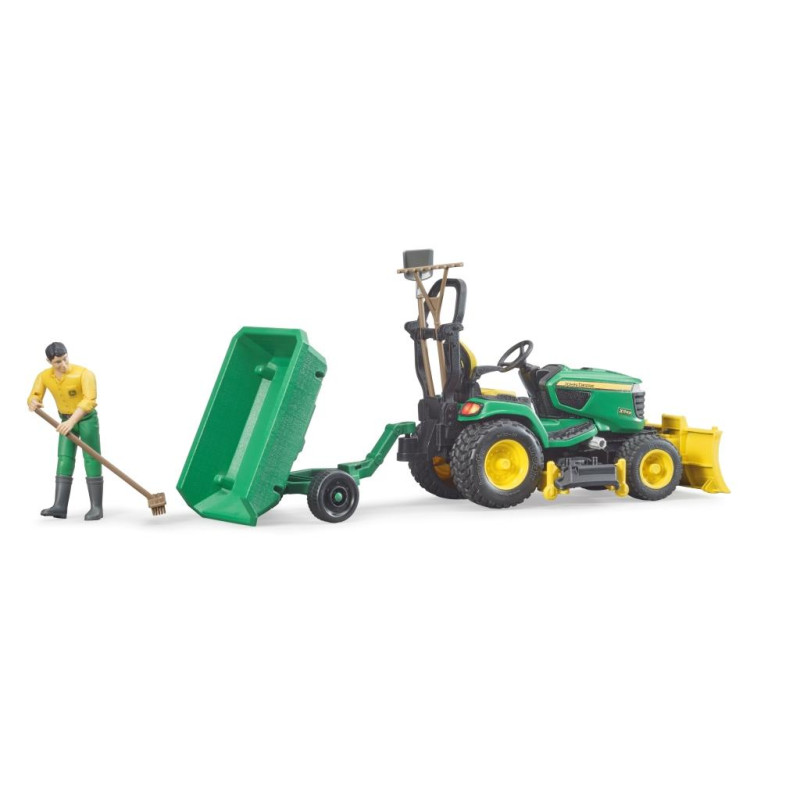 BWorld John Deere zitmaaier met accessoires BWorld John Deere zitmaaier met accessoires