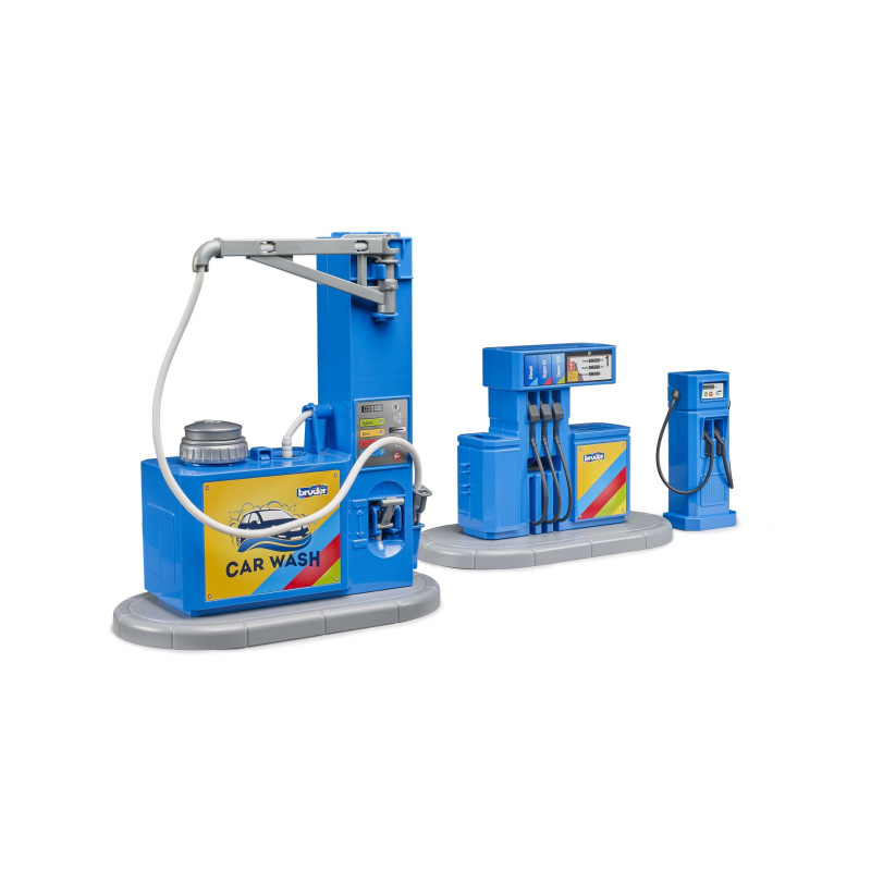 Accessoire: Tankstation en autowasstraat