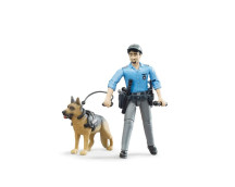 BWorld politie speelfiguur met hond BWorld politie speelfiguur met hond