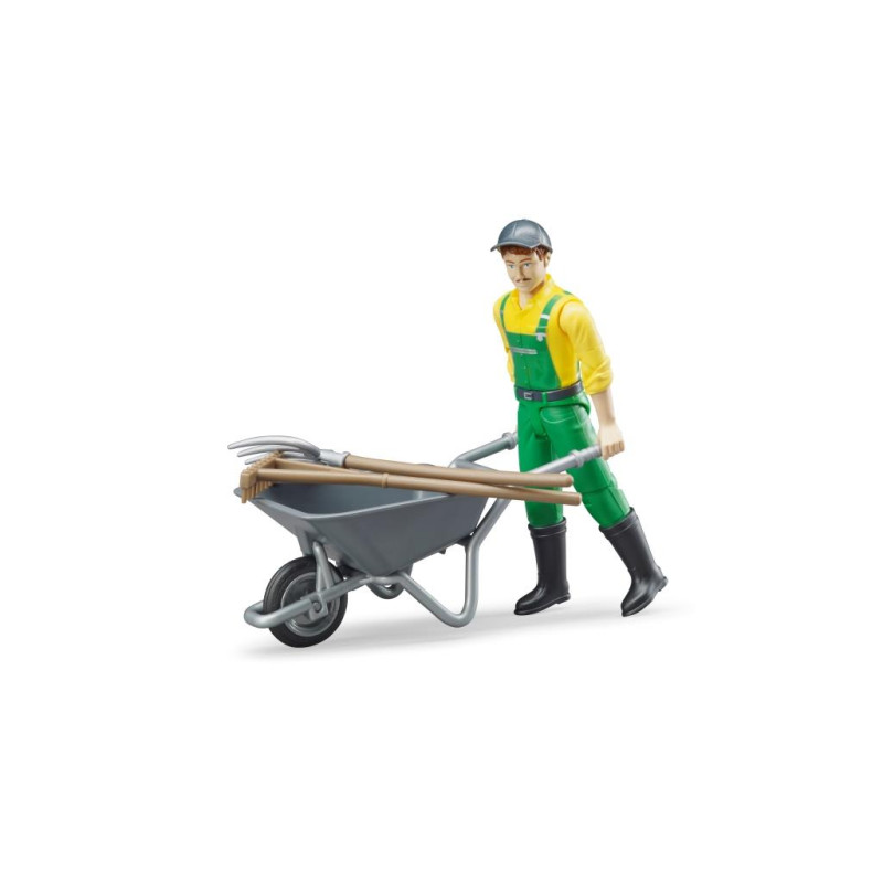 Figurenset boer + accessoires (4-delig) Figurenset boer + accessoires (4-delig)