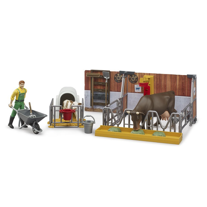 BWorld koeienstal met figuur