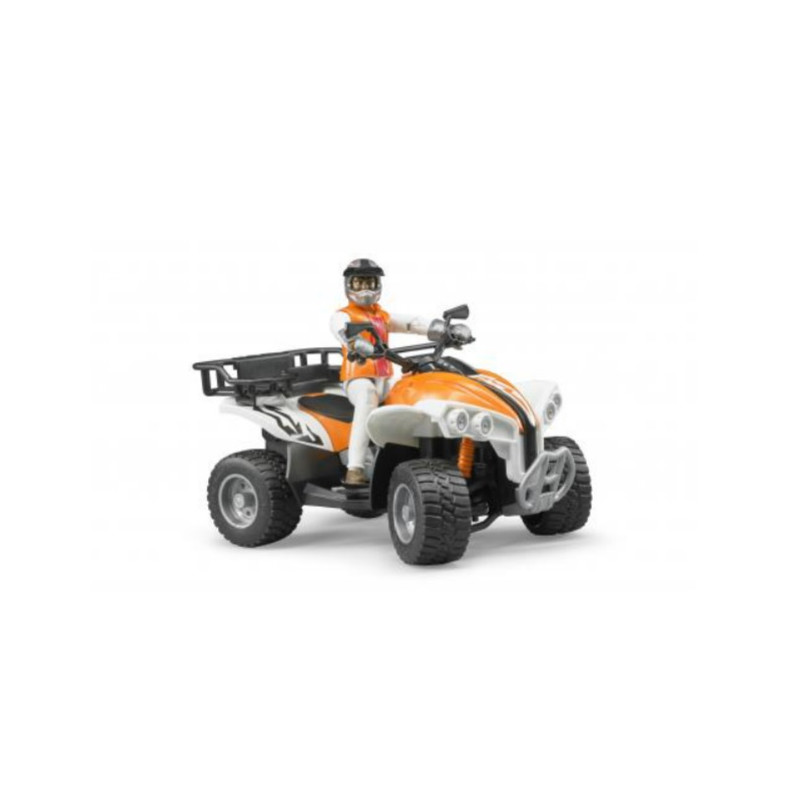 Quad met bestuurder