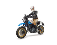 Ducati Scrambler Desert Sled met figuur