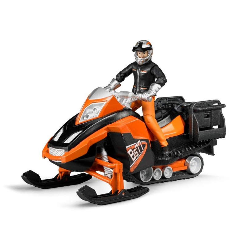 Sneeuwmobiel met bestuurder en acc. Sneeuwmobiel met bestuurder en acc.