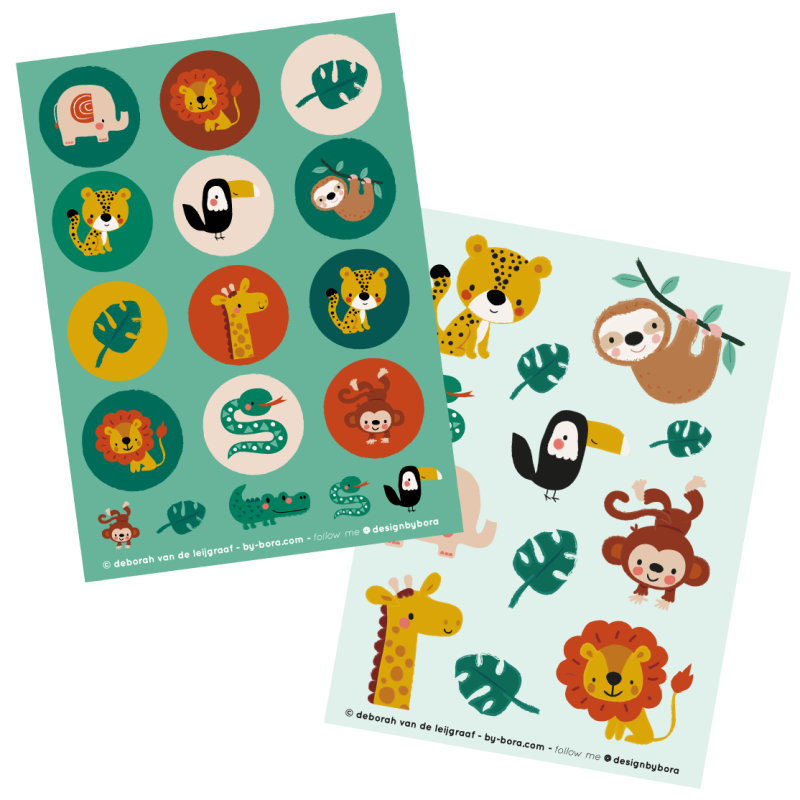 Stickers - Jungle