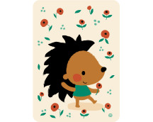 Postkaart Poppy hedgehog