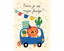 Uitnodigingskaarten - Auto