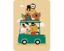 Postkaart Going on holiday
