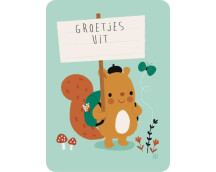 Postkaart Greetings from ...