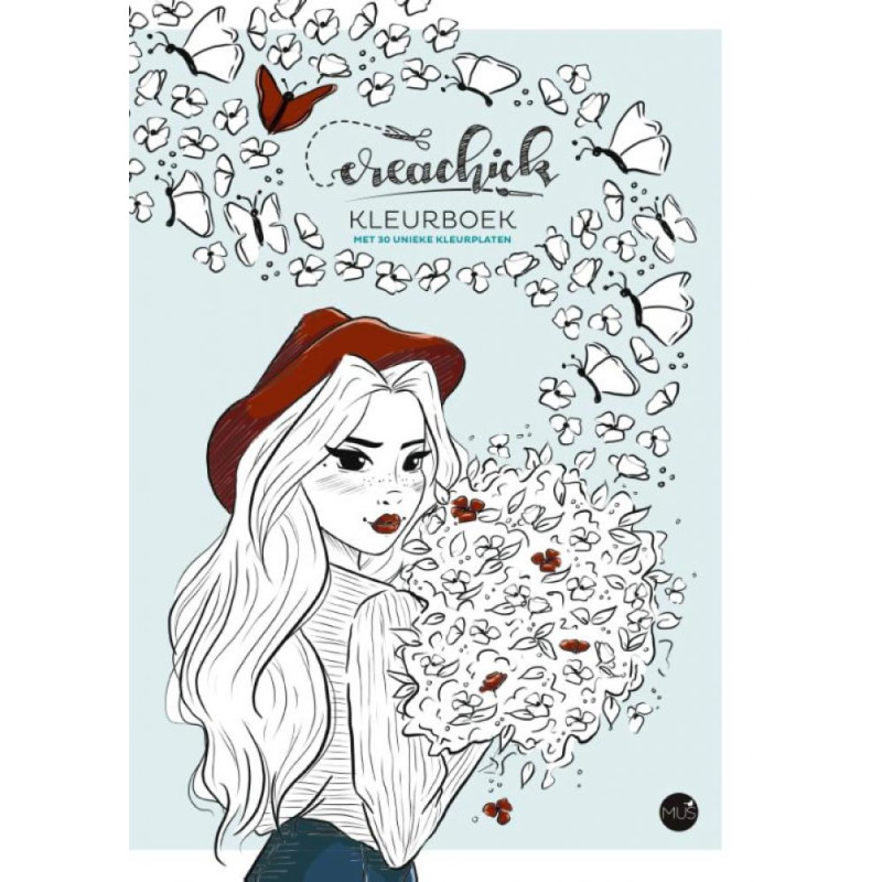 CreaChick kleurboek CreaChick kleurboek