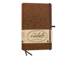 CreaChick - Journal (bruin)