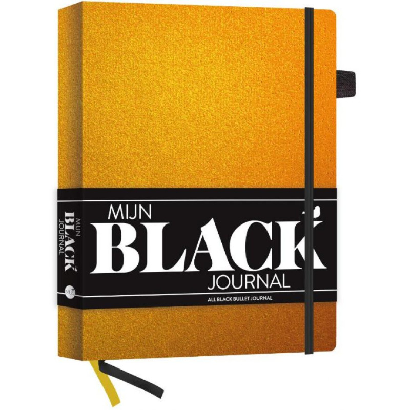 Mijn Black Journal - Gold Velvet