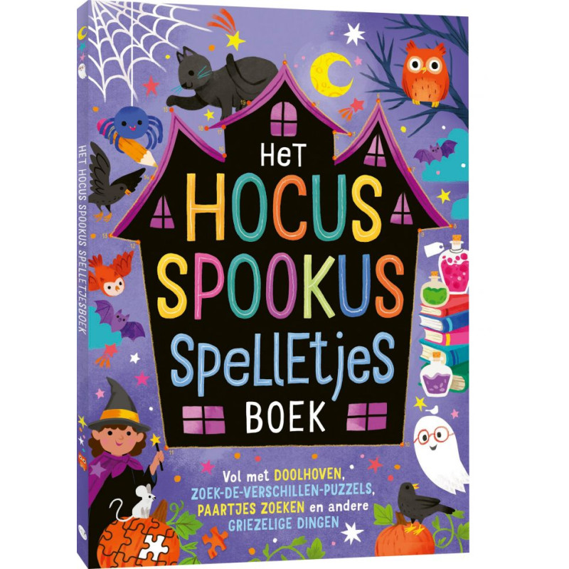 Het hocus spookus spelletjesboek Het hocus spookus spelletjesboek