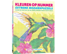 Kleuren-op-nummer: extreme mozaïekpuzzels