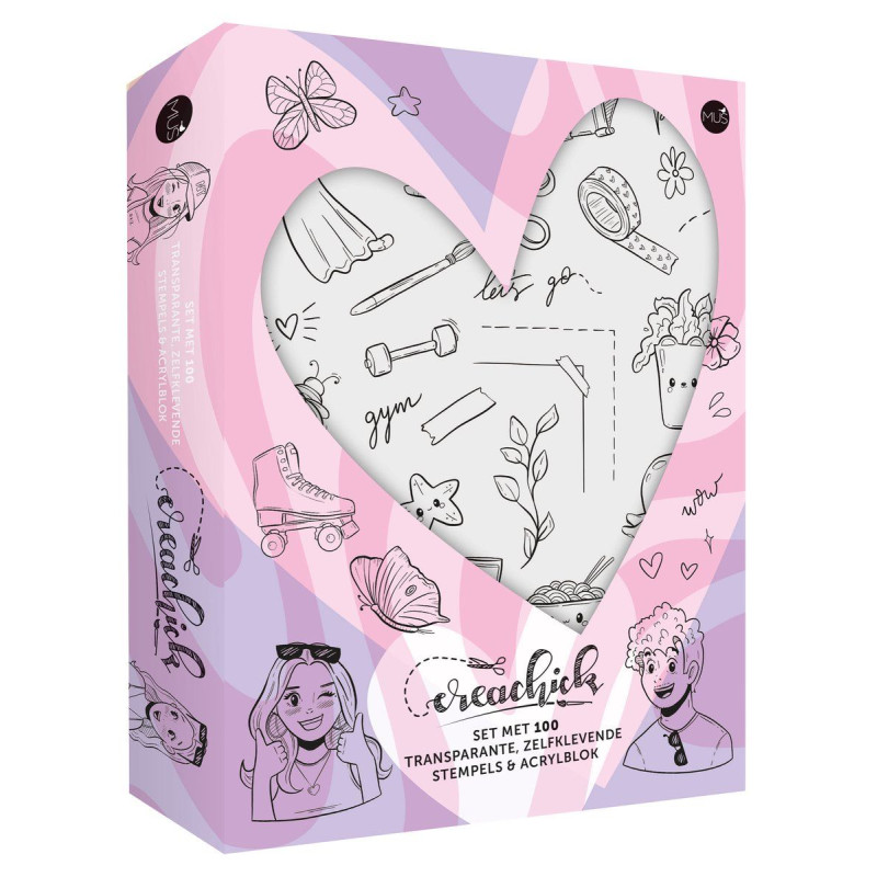 CreaChick stempelset
CreaChick stempelset