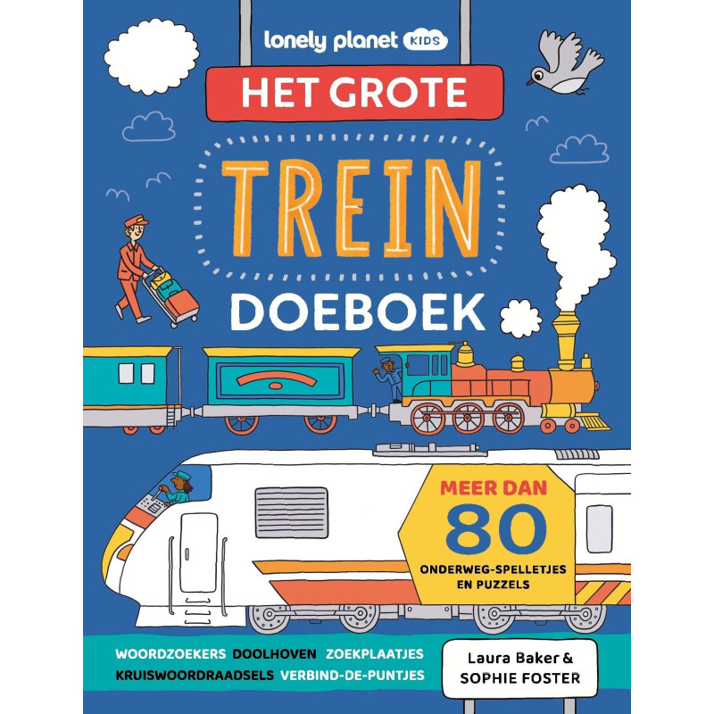 Het grote trein doeboek: Meer dan 80 spelletjes en puzzels voor onderweg Het grote trein doeboek: Meer dan 80 spelletjes en puzzels voor onderweg