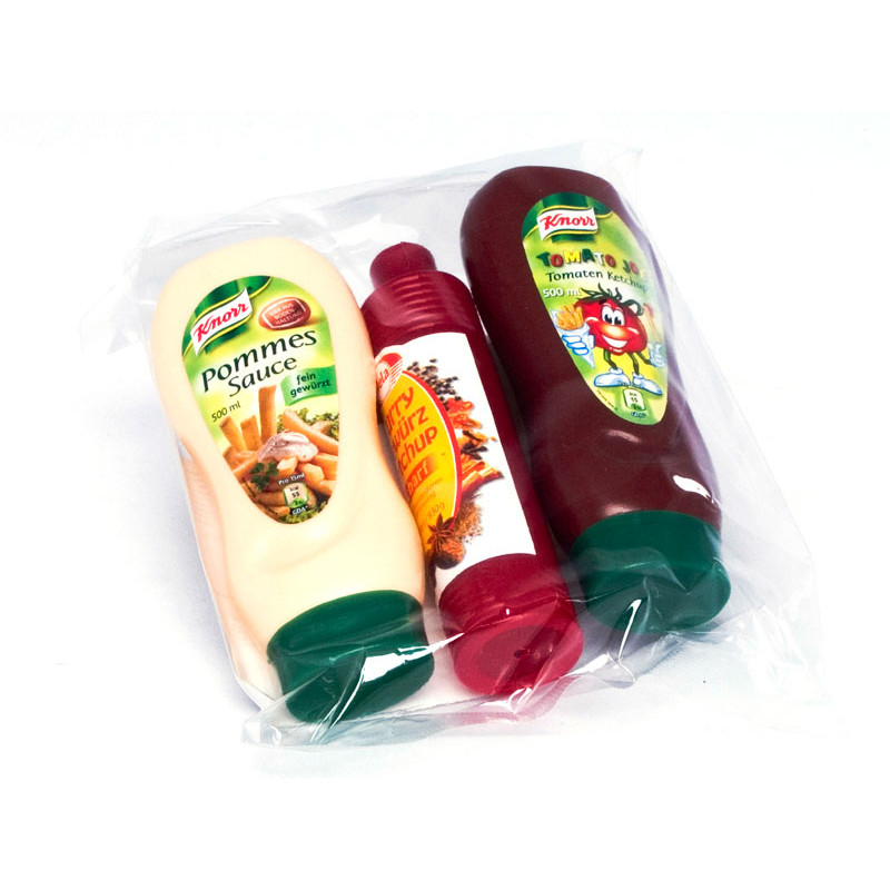 Ketchup en mayoflessen (3 stuks) Ketchup en mayoflessen (3 stuks)