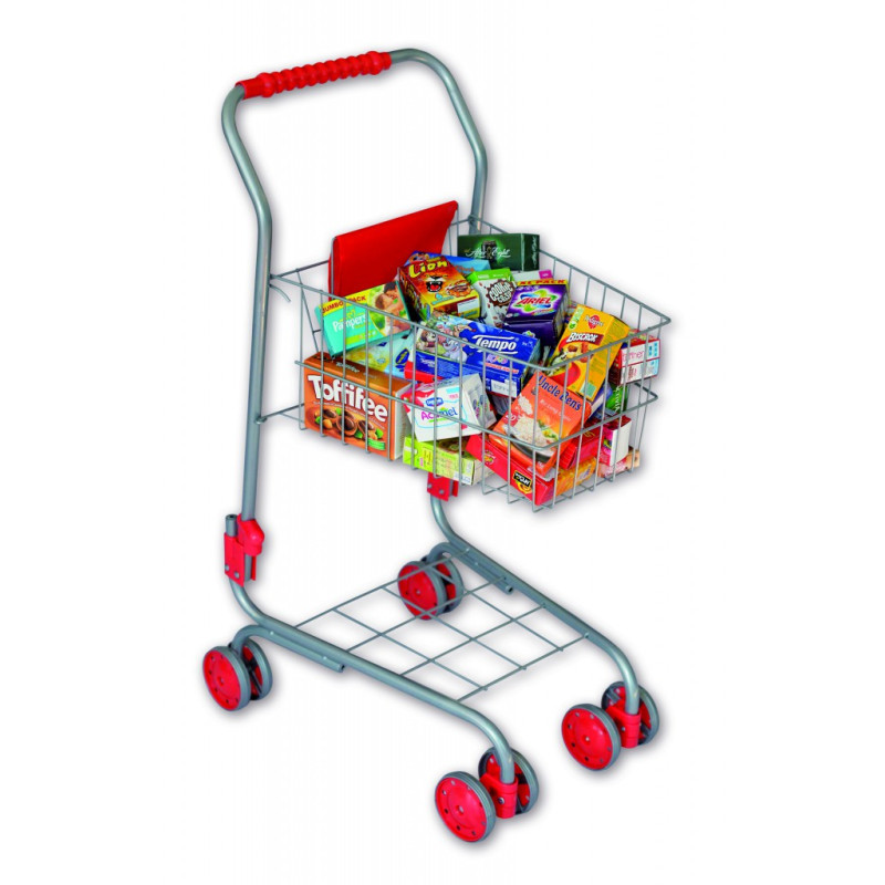 Metalen winkelwagen